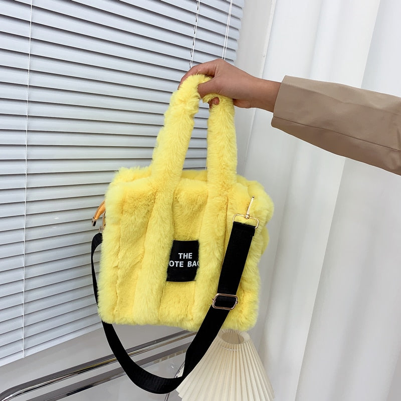 Luxury Tote Bag Yellow