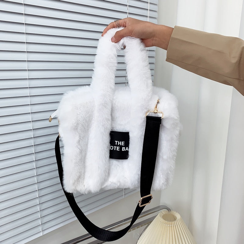 Luxury Tote Bag White