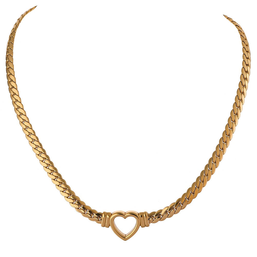 Heart Chain Gold