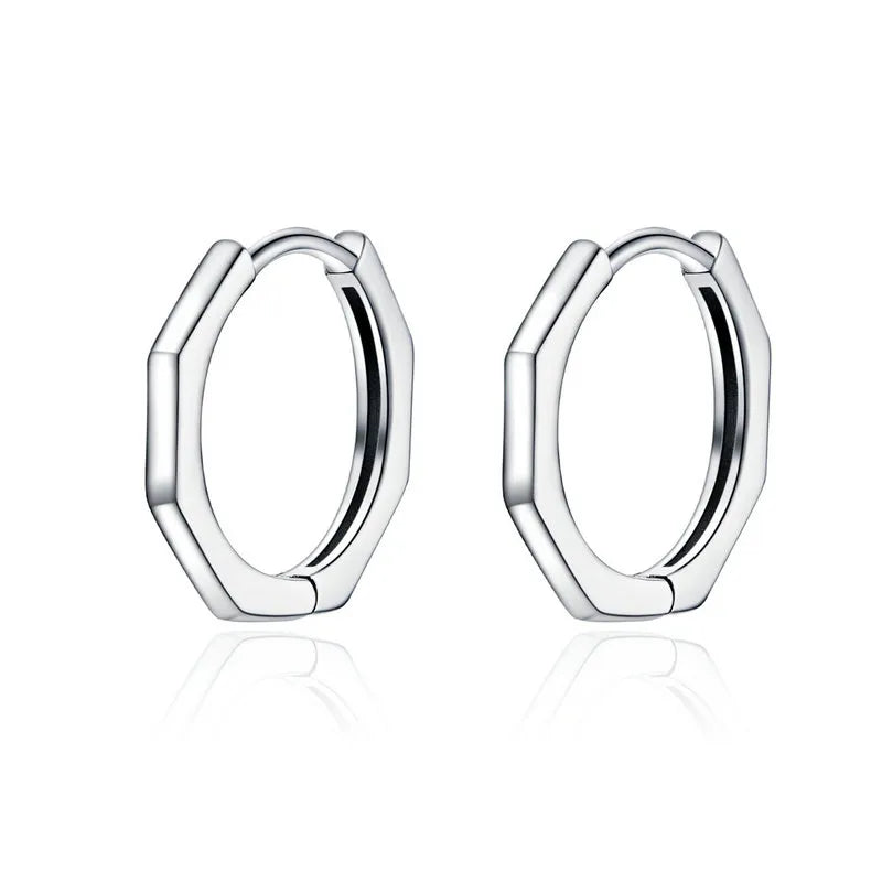 Star Earring Octagon