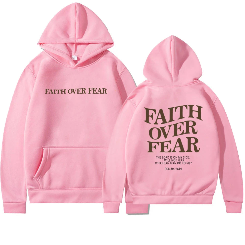 Faith Over Fear Pink