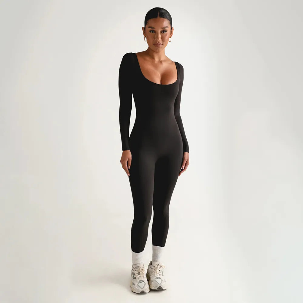 Simple Bodysuit Black