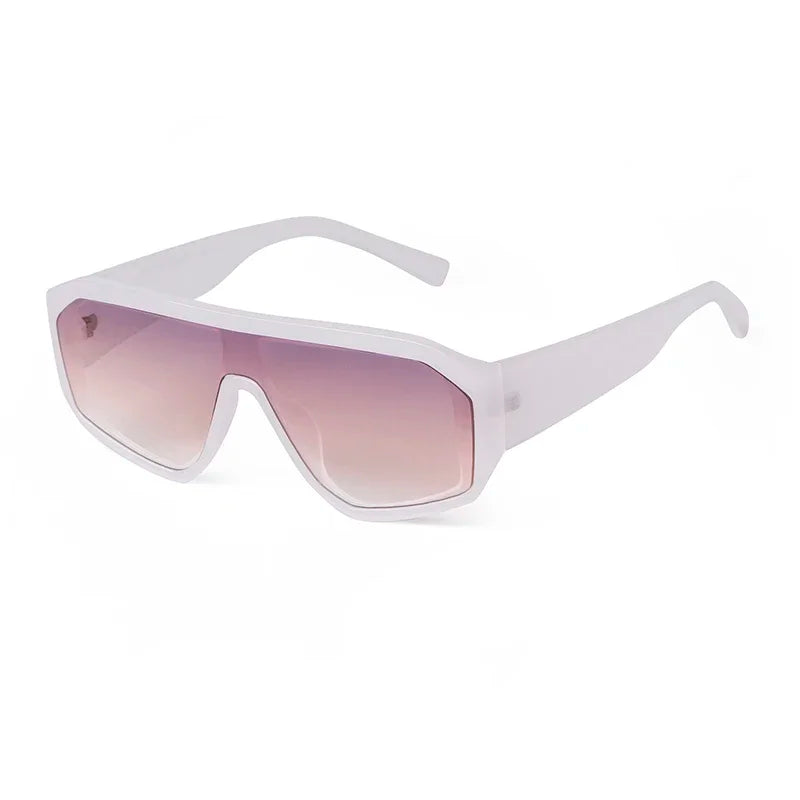 New Wave Designer Shades White n Pink Mirror