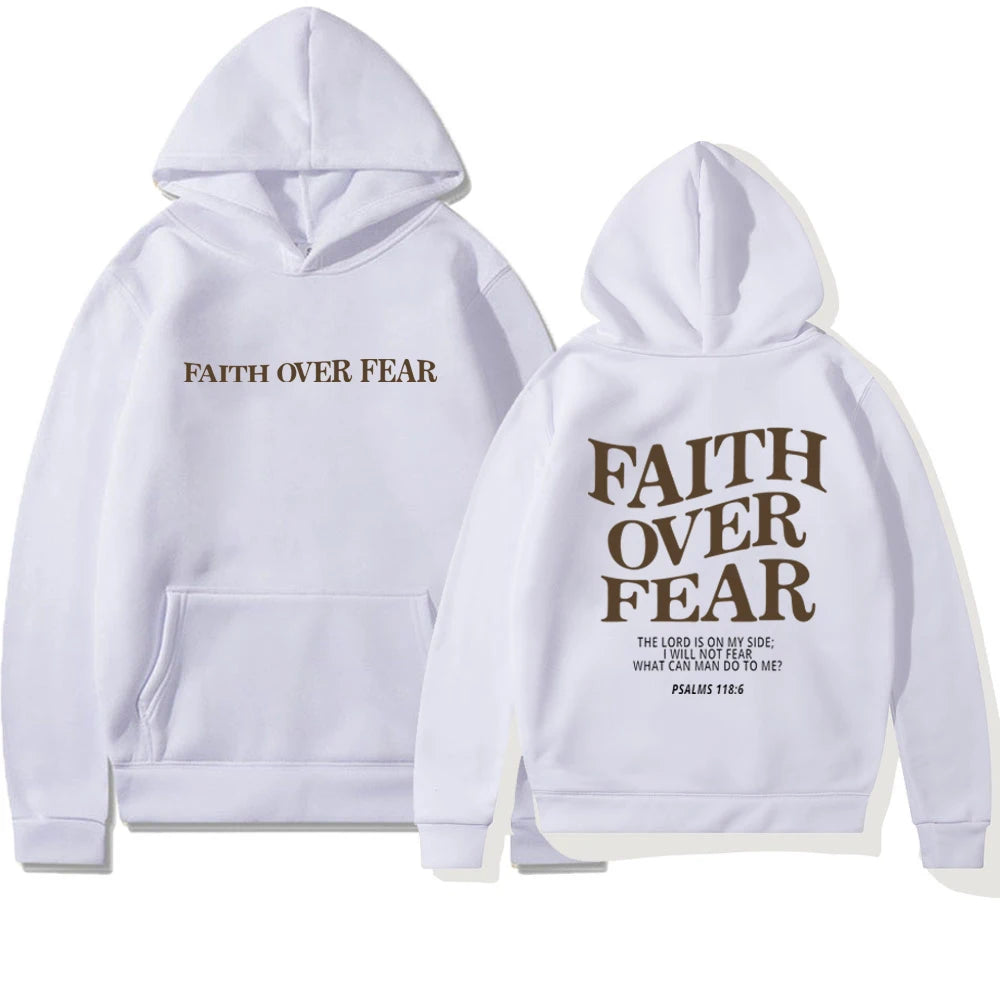 Faith Over Fear White