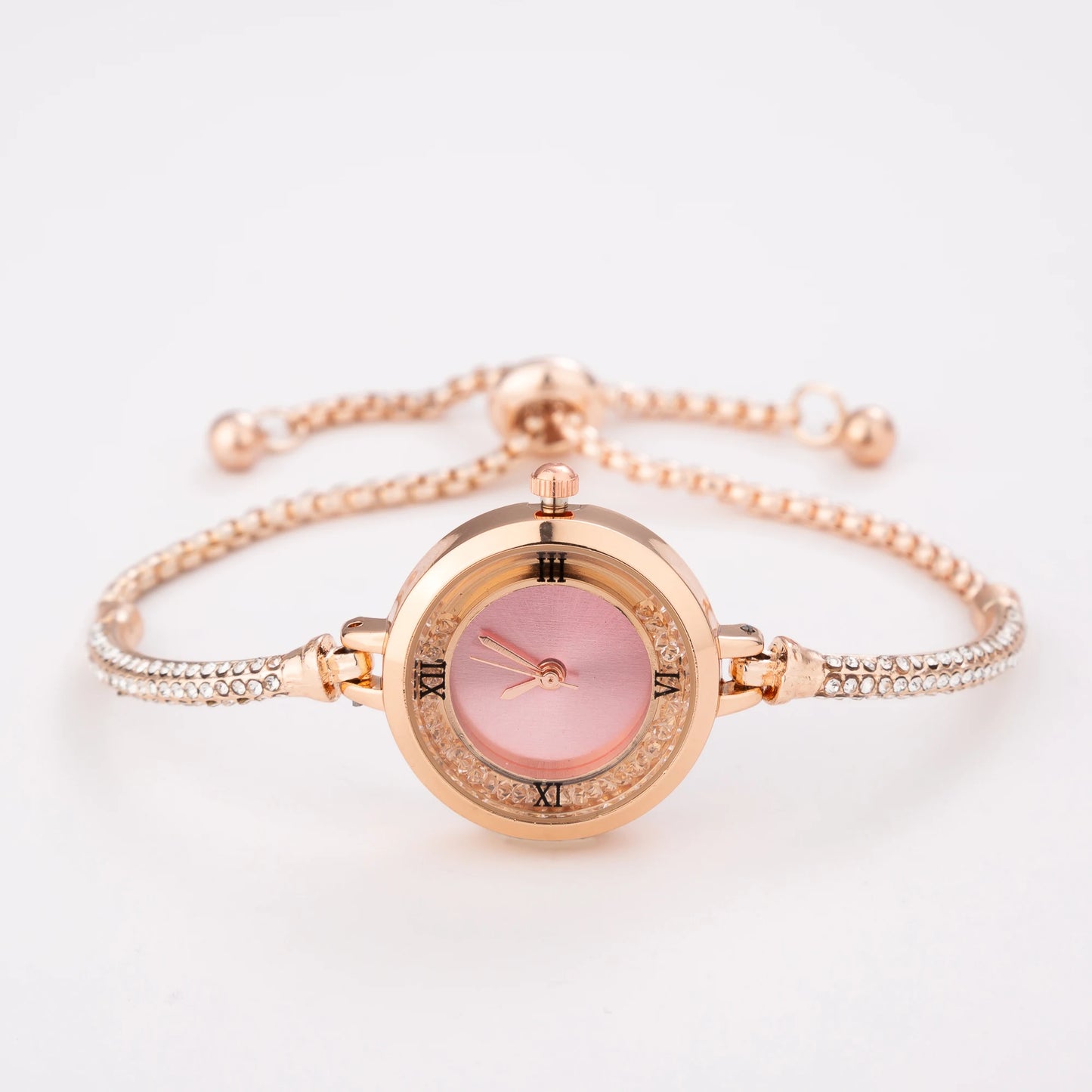 Minimal Bracelet Watch Rose