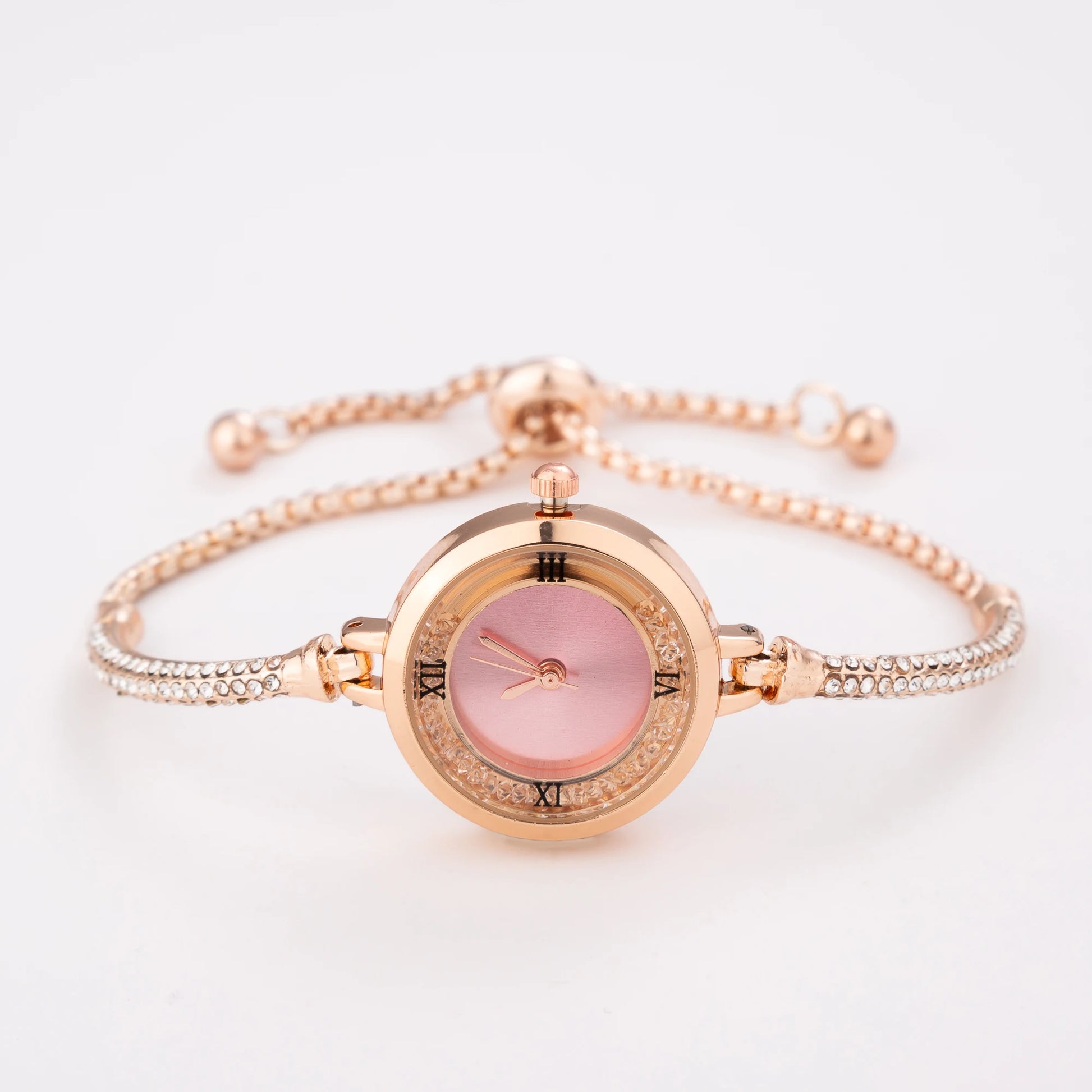 Minimal Bracelet Watch Rose