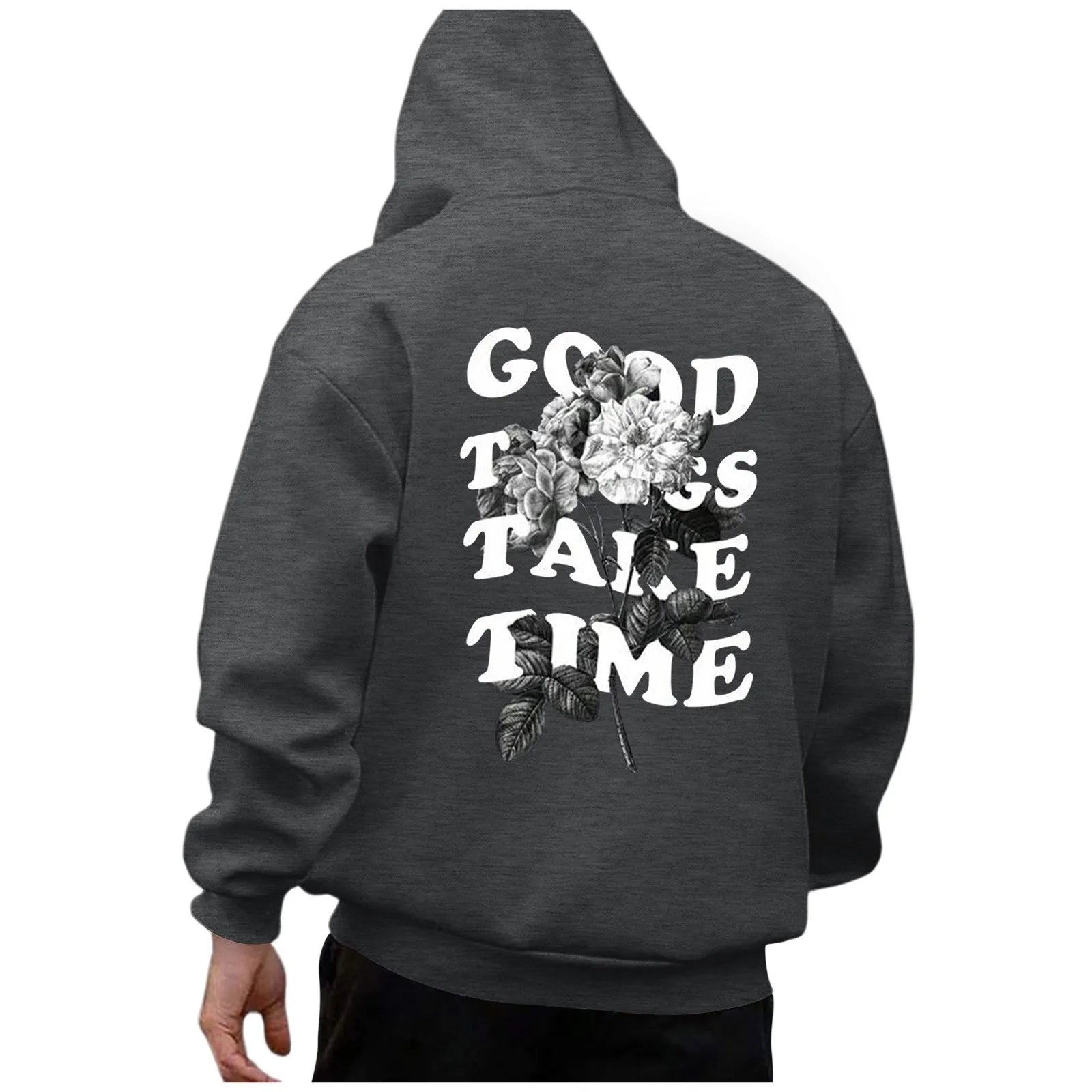 Good Things Take Time Grey CN