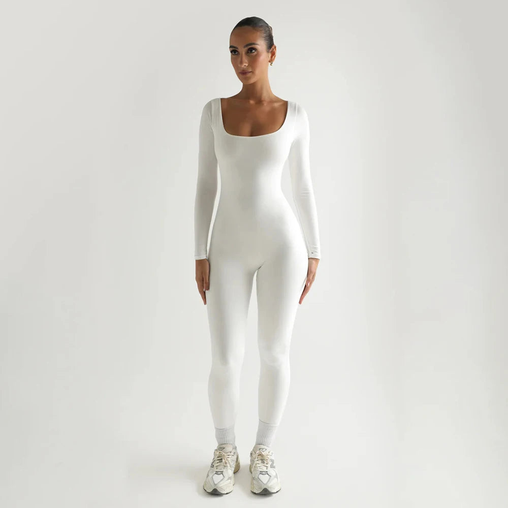 Simple Bodysuit White