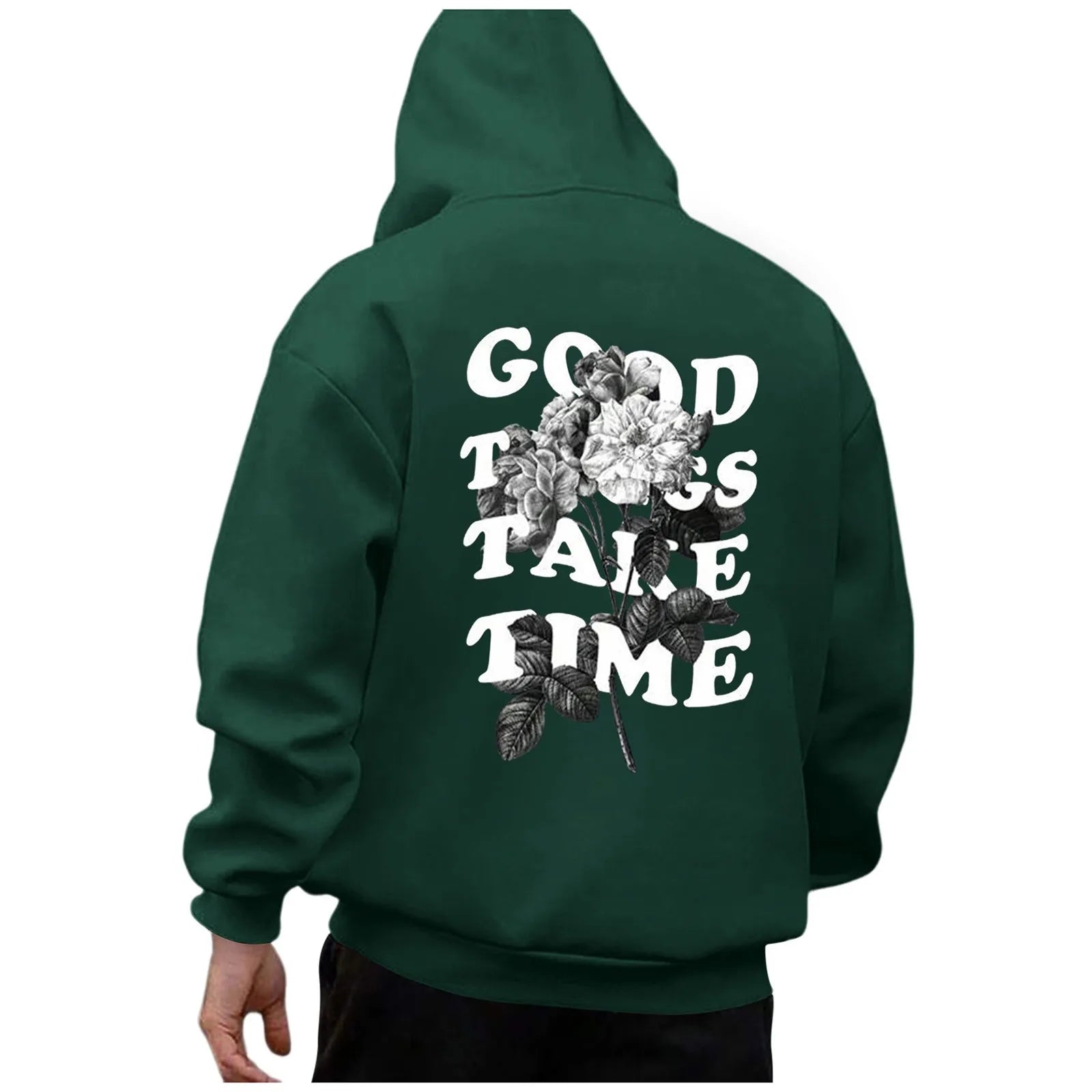 Good Things Take Time Green CN