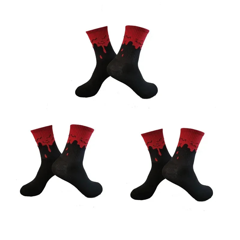 Graphic Socks 3 pak Red Drip 36-43EIR