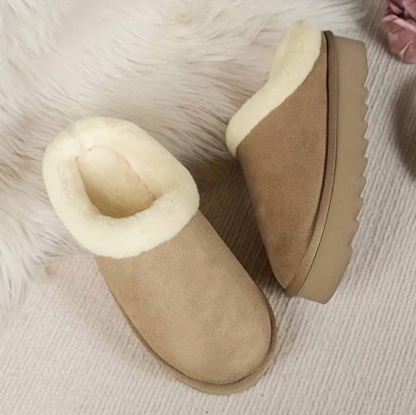 Original Platform Slipper Beige 5.5 - 6