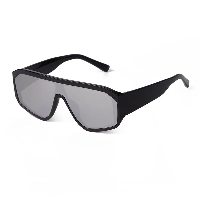 New Wave Designer Shades Black Mirror