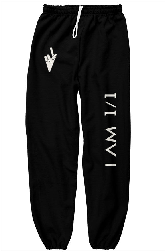 #1 sweatpants Black 