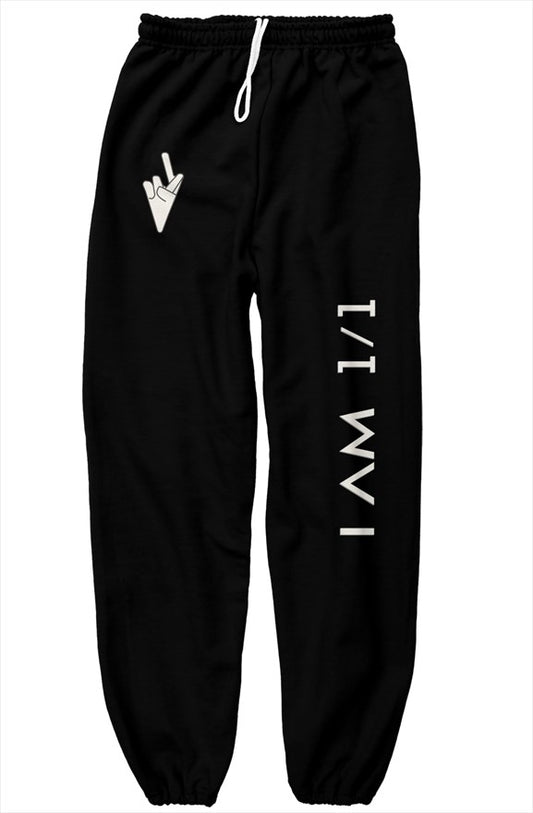 #1 sweatpants Black 