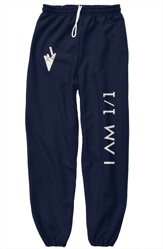 #1 sweatpants navy