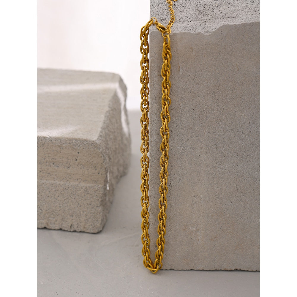 Rope Necklace Gold